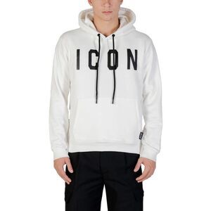 Icon Black And White Cotton Men's Hoodie